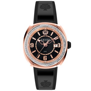 Black Rose Gold Epic Writs Watches For Women